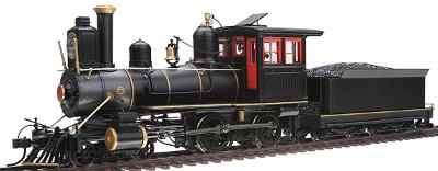 4-4-0 American, Wood Cab Unlettered, Painted -- On30 Scale Model Train Steam Locomotive -- #28303