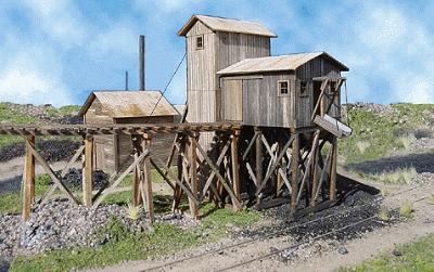 Martinsburg Coal Mine #1 Kit - 20 x 20 x 8-1/2'' -- O Scale Model Railraod Building -- #488