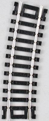 Curved Snap-Track(R) 1/2 Section 15'' Radius -- HO Scale Nickel Silver Model Train Track -- #832