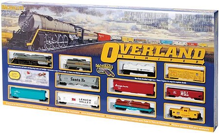 Overland Limited -- HO Scale Model Train Set -- #00614