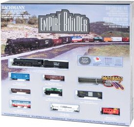 Empire Builder Set ATSF -- N Scale Model Train Set -- #24009