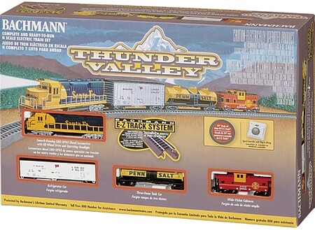 Thunder Valley Set -- N Scale Model Train Set -- #24013