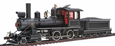 4-4-0 American, Steel Cab Unlettered, Painted -- On30 Scale Model Train Steam Locomotive -- #28306