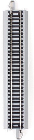 9 Straight N/S E-Z Track (4) -- HO Scale Nickel Silver Model Train Track -- #44511