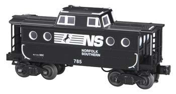 N5C Porthole Caboose - 3-Rail Norfolk Southern #785 -- O Scale Model Train Freight Car -- #47733