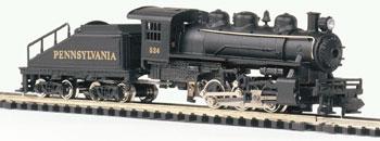 0-6-0 Switcher & Tender Pennsylvania -- N Scale Model Train Steam Locomotive -- #50564