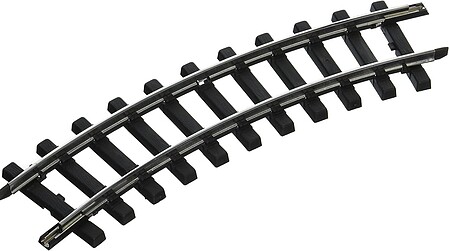 Curved Track (4) -- G Scale Steel Model Train Track -- #94501