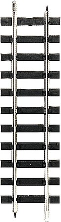 12 Straight Bulk (50) -- G Scale Steel Model Train Track -- #94611