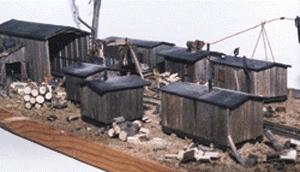 Boyd Logging Camp -- Scale 50 x 84' - O-Scale