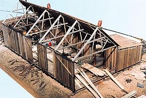 Lucas Sawmill -- Kit - Scale 50 x 95' 15.2 x 29m - O-Scale