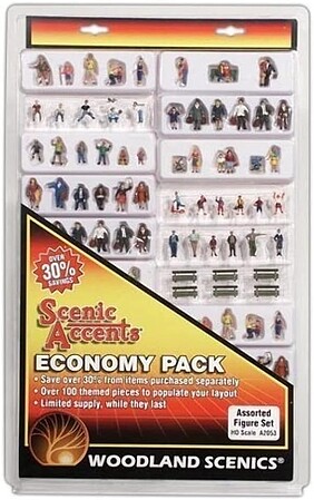 Assorted Figure Set Economy Pack HO