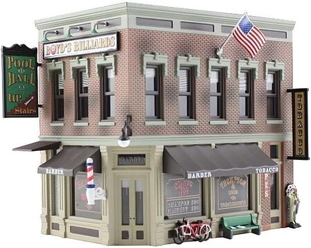 Built/Ready Corner Emporium HO